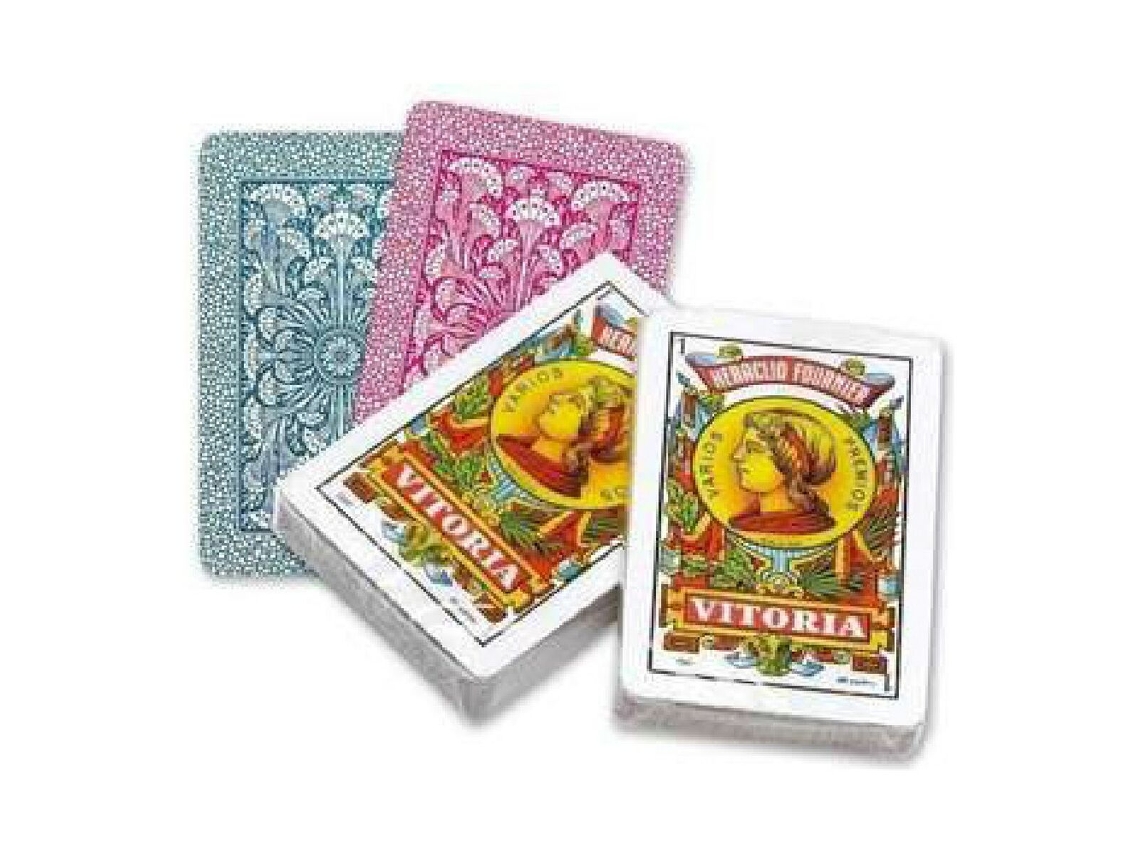 Baralho Naipes Espanhóis 50 Cartas Fournier Nº 12 50 Pcs (Idade Mínima Recomendada:  8 Anos)
