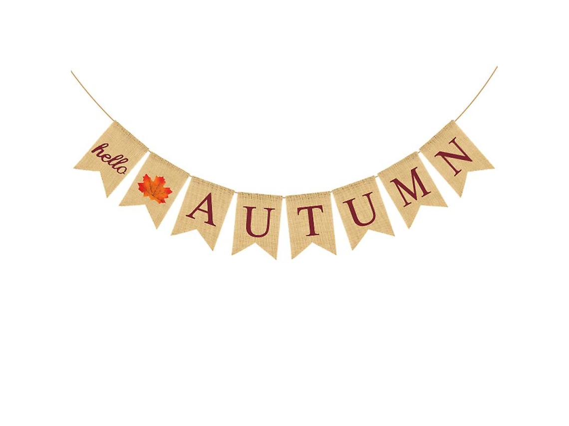 1 Conjunto De Banner De Festa De Ação De Graças Para Decorações De Outono Allinless