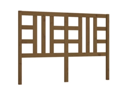 Bed Headboard, Bed Headboards Vidaxl Marrom Madeira De Pinho (156 X 100 Cm)