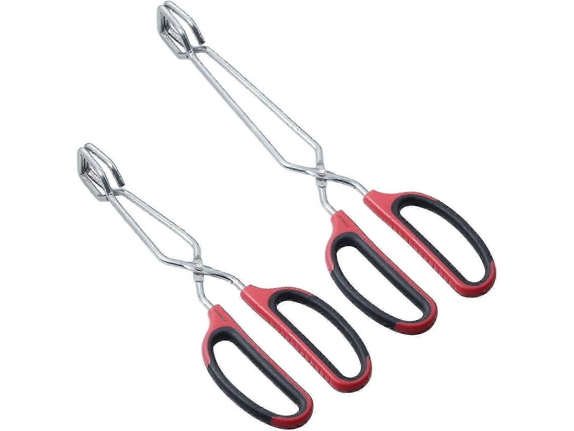 Conjunto De 2 Tesouras-pinça De Aço Inoxidável (10 E 12 Polegadas) Para Cozinha
