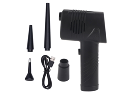 Soprador de Ar Sem Fio 40w 33000 Rpm, Bateria 6000mah para Limpeza de Computadores e Uso Múltiplo