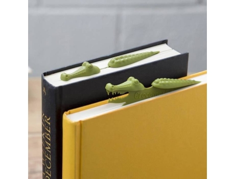 Marcador Original em Forma de Crocodilo Verde PELEG DESIGN