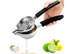Espremedor De Citrinos Manual Em Aço Inoxidável Com Cabo Silicone, Ideal Para Limões E Laranjas, Utensílio De Cozinha Para Uso Doméstico