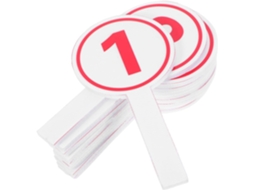 Placas De Pontuação Numeradas Totority De 1 A 10 Para Líderes De