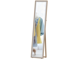 Espelho de Corpo Inteiro Retangular 37x4x157 Cm (mdf, 2 Formas de Uso)