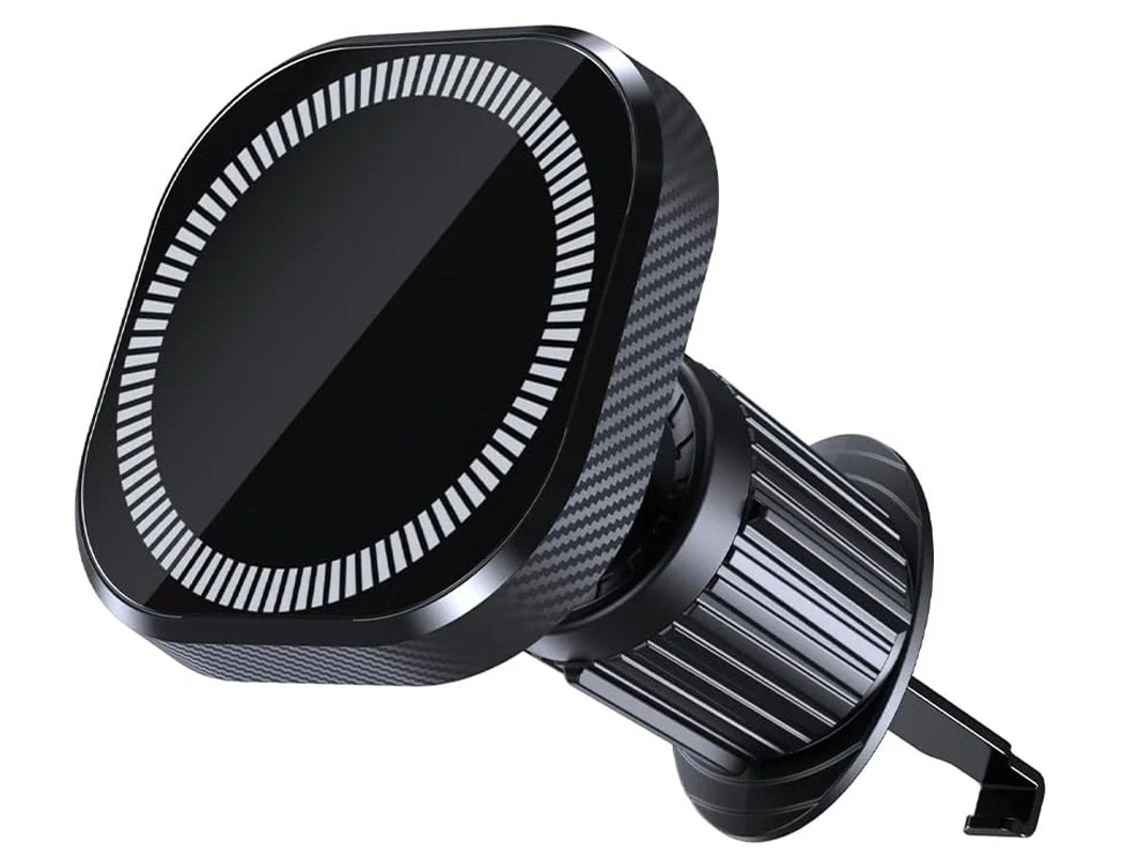 Suporte Carro Ventilação Rotação Yizhood Cânhamo Magnética Preto