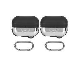 Aetheria 2pcs Protetor de Fone de Ouvido Silicone com Chaveiro de Metal para Ios 3