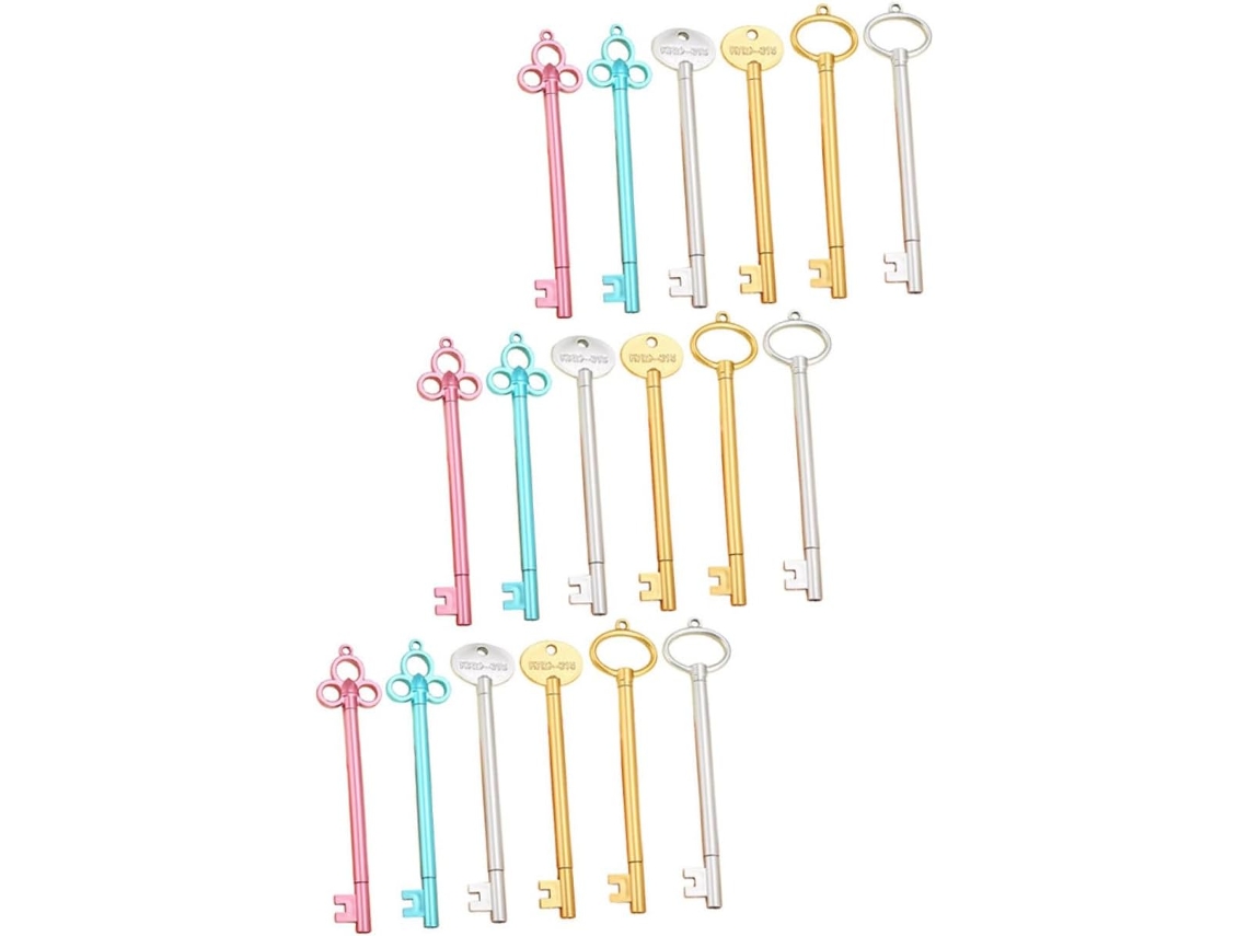 Conjunto De 18 Canetas Em Gel Com Escrita Suave, Feitas Plástico E