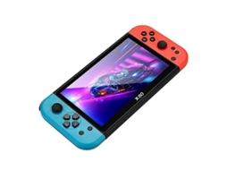Console De Jogos Portátil X80 Com Tela Hd De 7 Polegadas E 20.000 Jogos Azul E Vermelho Hengjian