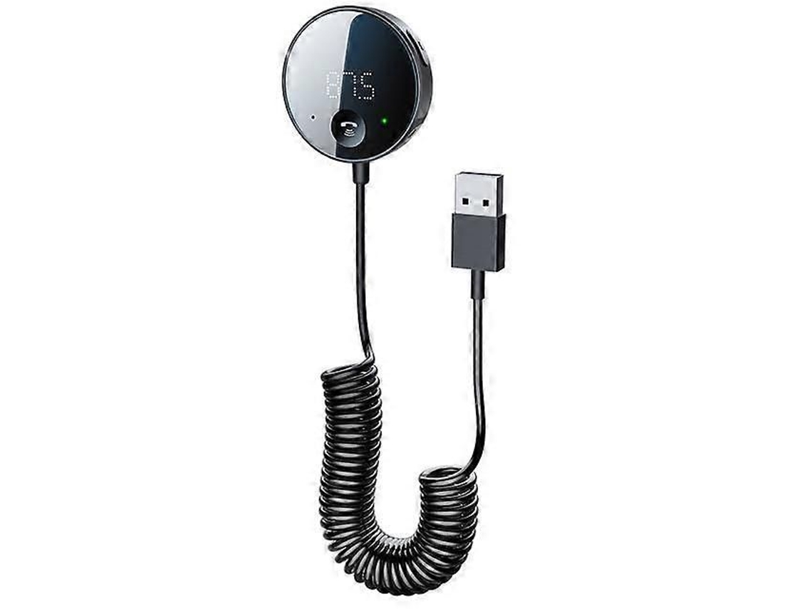 Transmissor De Áudio Automotivo Bluetooth 5.0 Ouspow, Transmissor Fm Bluetooth Sem Fio, Receptor De Áudio Aux, Reprodutor De Mp3, Kit Mãos-livres