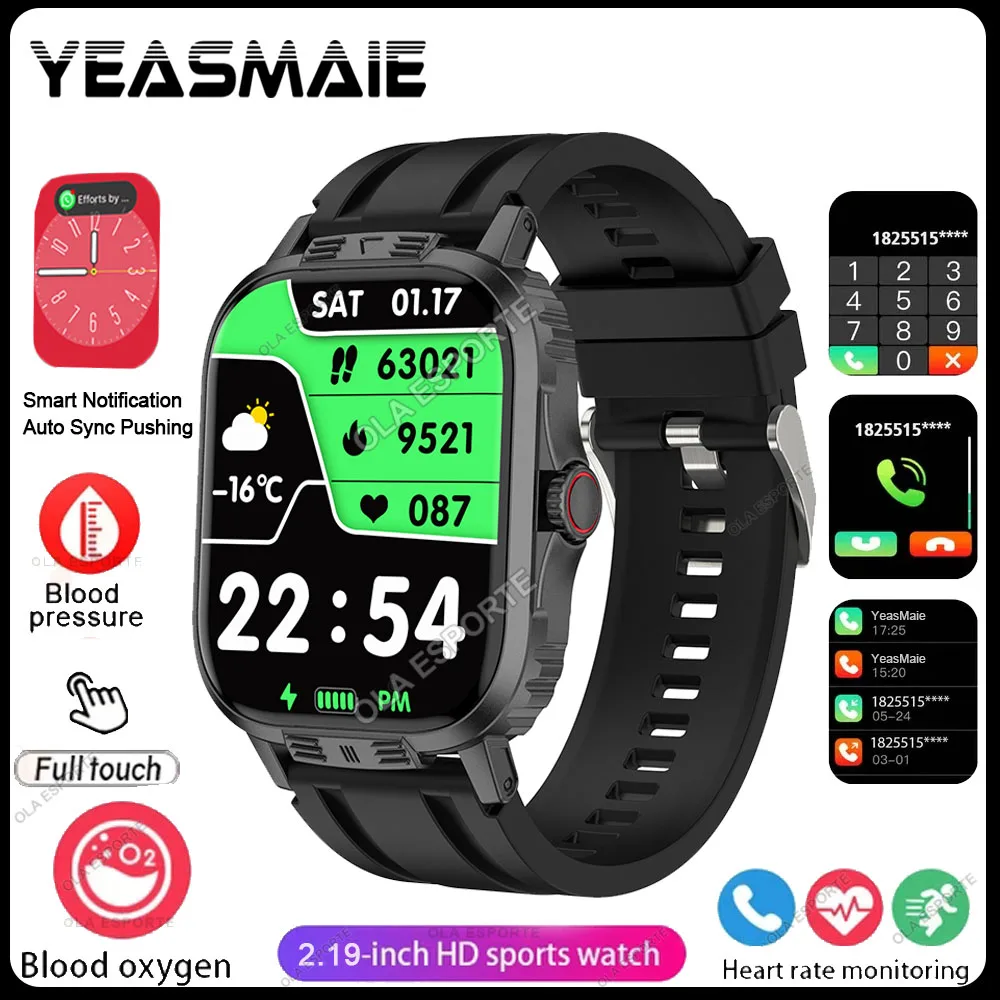 Smartwatch MDUG com Tela de 2,01 polegadas, Controle por Gestos, Chamadas Bluetooth, À Prova D'água