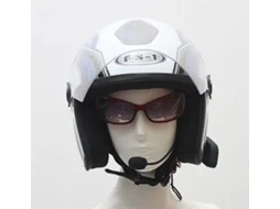 Intercomunicador Duplo Bluetooth para Capacete de Mota Até 600 Metros Incluí 2X Unidades