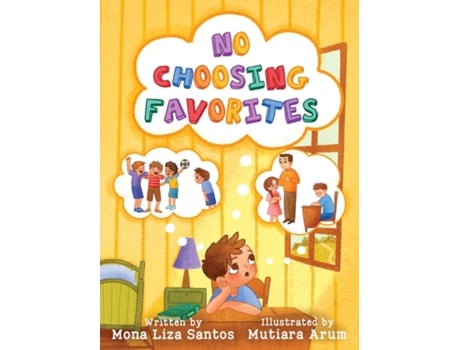 Livro No Choosing Favorites de Mona Liza Santos (Inglês)