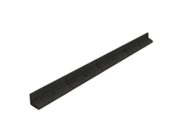 Borda Flexível para Jardim 4 X 1,2 M Preta com Martelo de Borracha, Estacas e Conectores, Delimitador para Relva e MONSTERSHOP