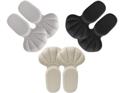 Bestyash 3 Pares De Protetores Calcanhar Antiderrapantes Para Mulheres, Confortáveis E Resistentes Ao Desgaste, Com