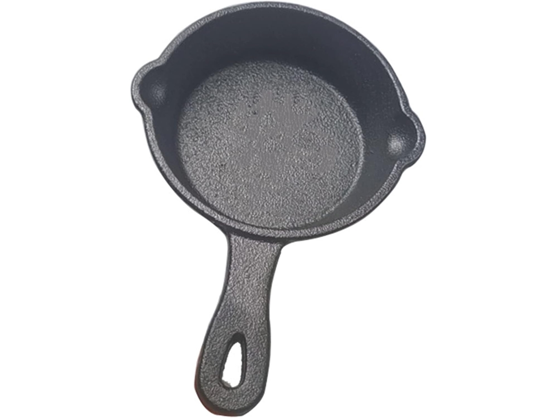 Conjunto De Frigideiras Antiaderentes Coreanas De Ferro Fundido De 8,5 Cm Para Churrasco.