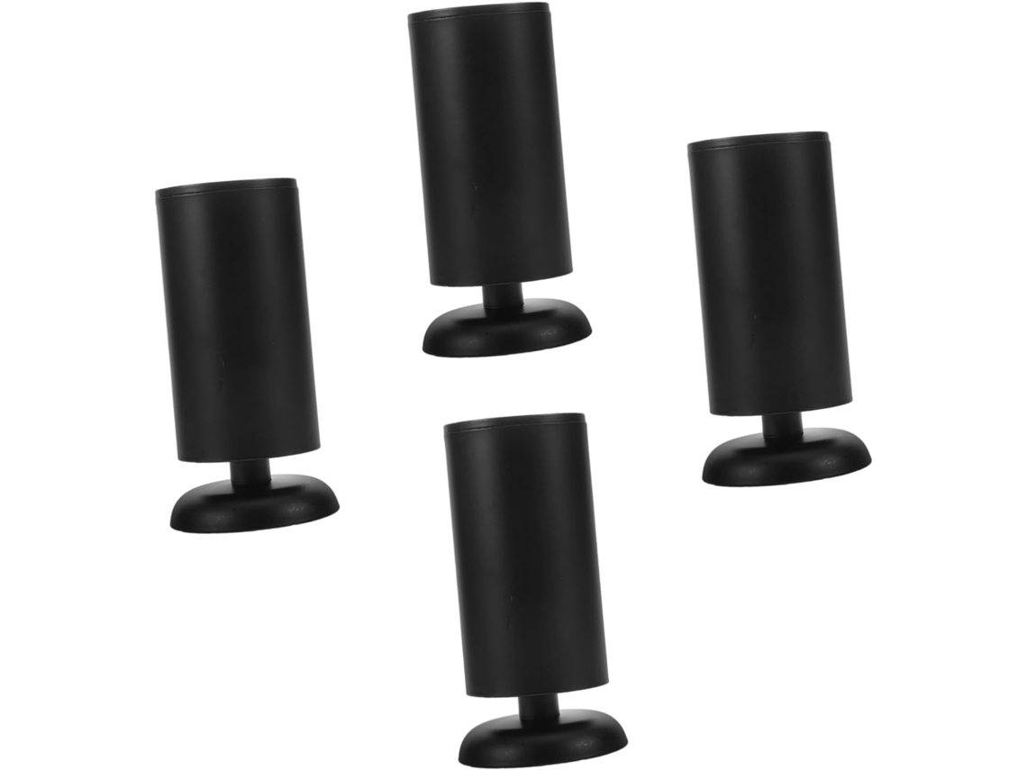 Conjunto De 4 Pés Aço Inoxidável Para Móveis, Incluindo Suportes Para Cama, Cadeira E Sofá