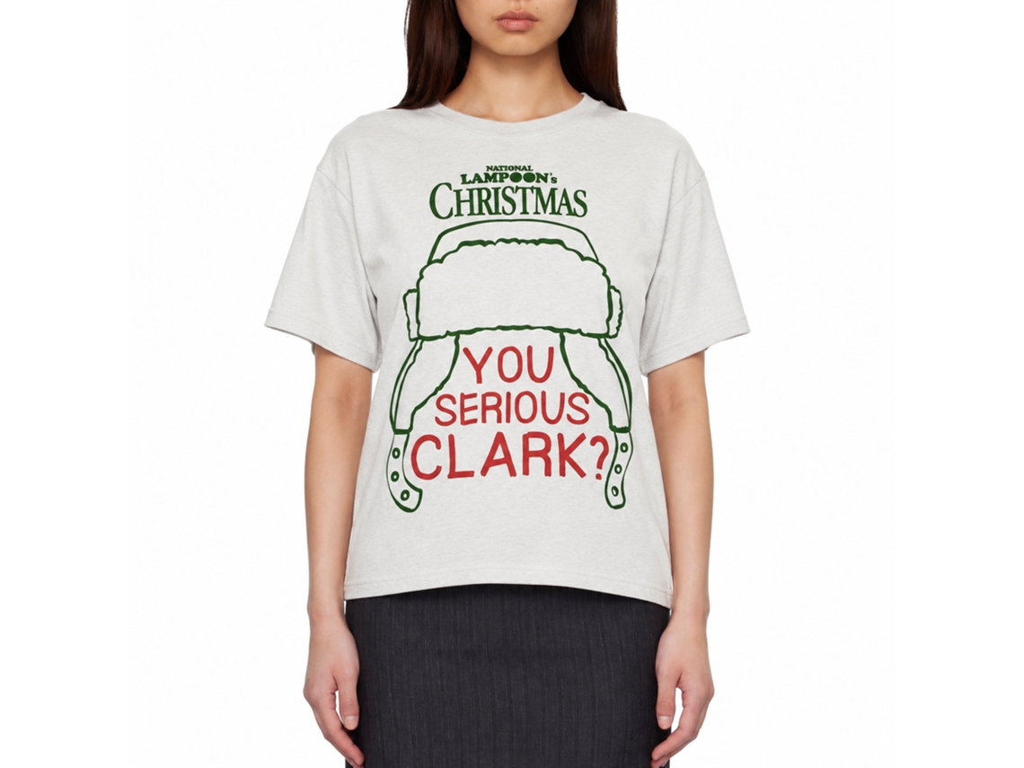 Rockinstone National Lampoon's Christmas Vacation You Serious Clark T-shirt Size:xl