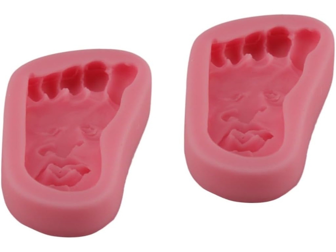 De 2 Formas De Silicone Para Fondant, Formas De Halloween, Formas Para Bolo, Utensílios De Cozinha Gokoco