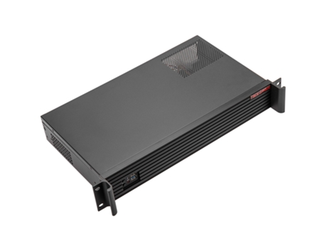 Caixa chassis rack 19 IPC mini-ITX 1.5U 1x3.5 2x2.5 profundidade 250mm  RACKMATIC