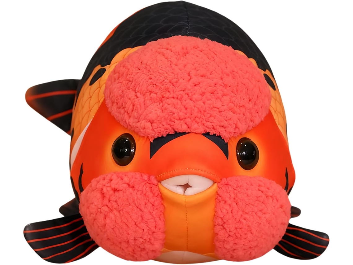 Peixe De Pelúcia Fofo, Brinquedo 3d, Carpa Ranchu