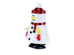 Brinquedo Educativo Infantil: Boneco De Neve Corda Com Mecanismo Relógio.