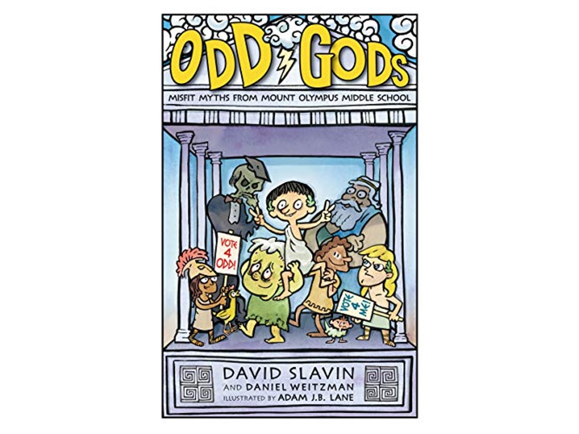 Livro Odd Gods de David Slavin e Daniel Weitzman (Inglês - Capa Dura)