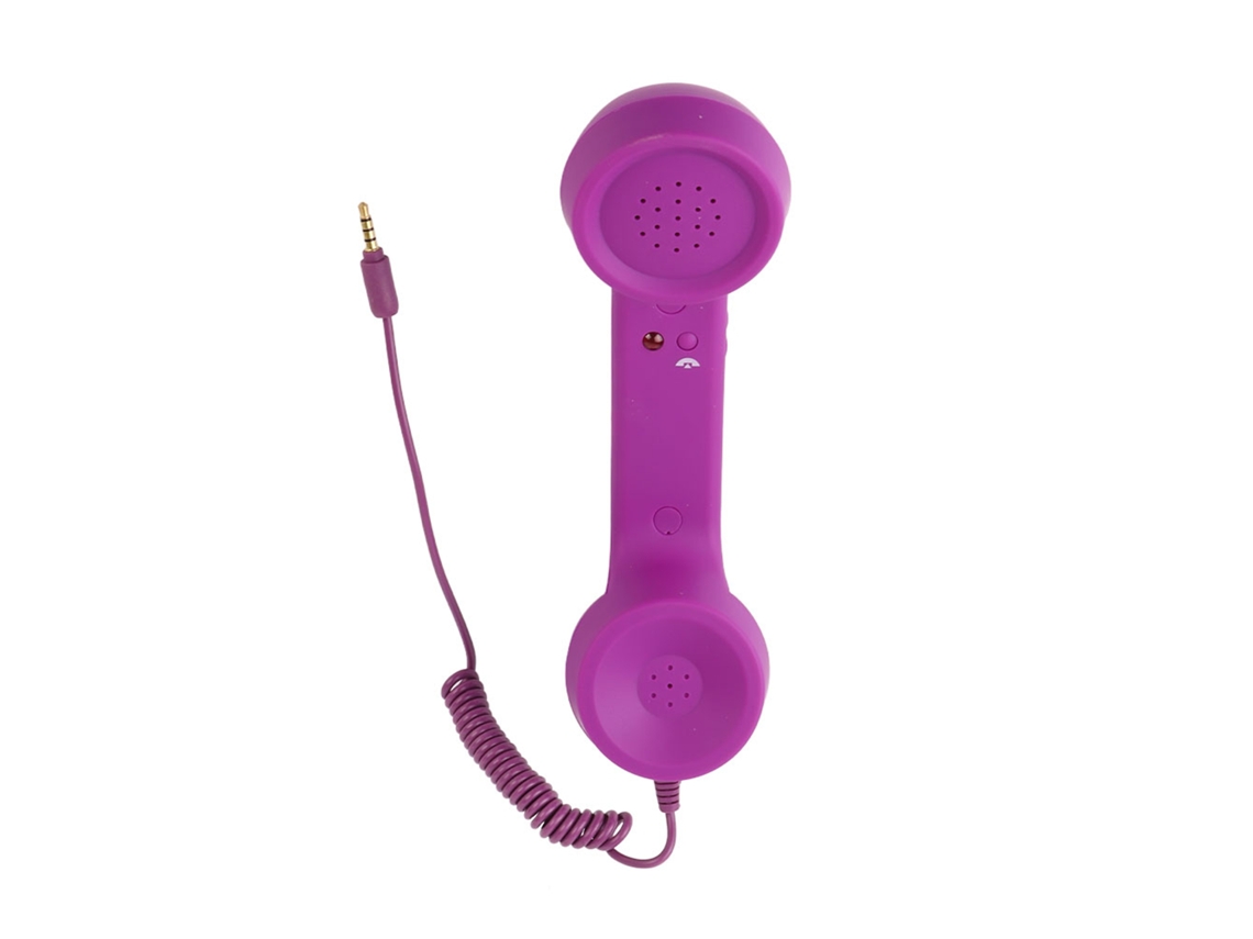 Aetheria fone de Ouvido Retro Clássico com Microfone Mini para Smartphone 3.5mm