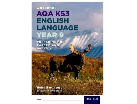 Livro aqa ks3 english language: year 9 test workbook pack of 15 de helen backhouse,david stone (inglês)