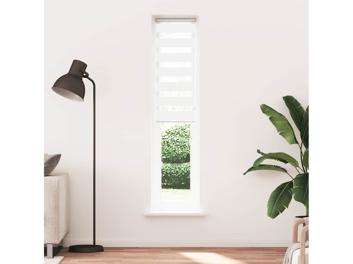 Maison Exclusive - Cortina De Zebra 50x230 Cm Largura Do Tecido 45,9 Cm Poliéster