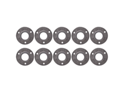 10pcs Base De Flange Dn25 G1 Com 3 Furos Ferro Fundido Roscado Ferramenta De Hardware