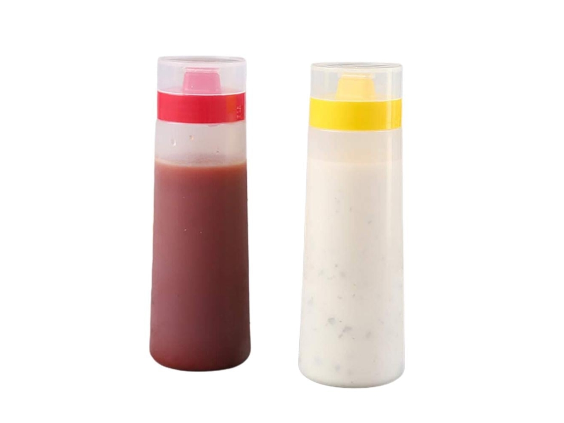 Garrafa de Molho Porosa LAXISCREED 2un Leakproof