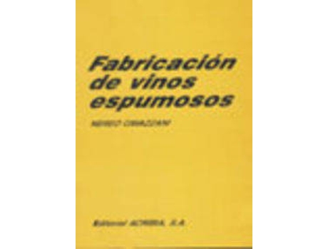 Livro Fabricación De Vinos Espumosos