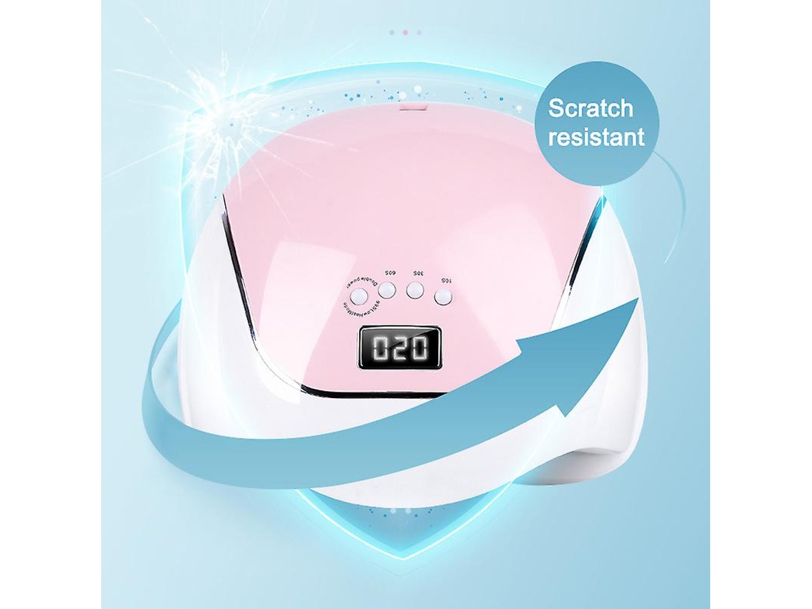 Lâmpada Led Para Unhas De 120 W, Lâmpada Inteligente De Indução Para Unhas De Secagem Rápida Com 4 Temporizadores Ly Ebike