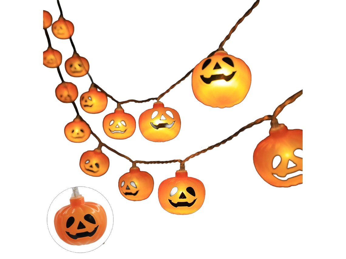 Laxiscreed Série De Luzes Led Decorativas Para Festas E Halloween, Com 40 Leds E 8 Modos