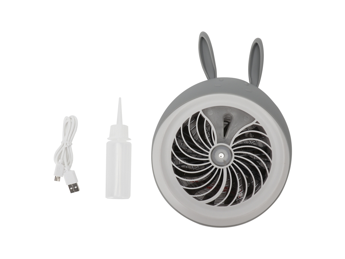 Laxiscreed Ventilador De Mesa Mini Com Spray Umidificador, Ideal Para Ambientes Pequenos