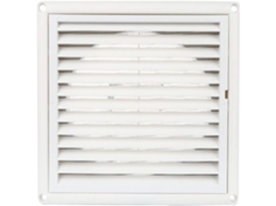 Grelha De Ventilação Para Parede E Teto (1 Peça) Com Tela Mosquiteira.