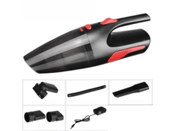 Aspirador de pó portátil Yizhood, sem fio, portátil, com carregamento USB, para casa e carro, preto.