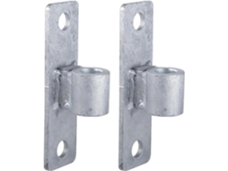 Conjunto De 2 Dobradiças Ferro Galvanizado 16mm Para Portão, Para Cerca De Fazenda, Montagem Na Parede, Resistentes À