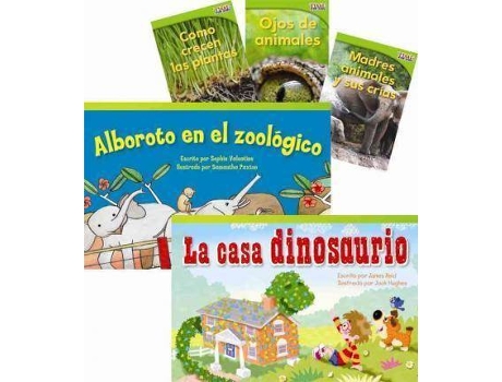 Livro Aprende Sobre La Vida (Learn about Life) 6-Book Set de  (Espanhol)