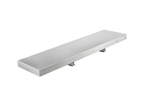 Suporte De Concessão Succebuy De 48 Polegadas, Suporte De Serviço Dobrável Em Aço Inoxidável Para Janela De Serviço De Reboque