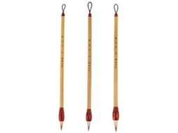 Conjunto De Pincéis De Caligrafia - 3 Unidades - Pincéis Sumi - Apropriado Para Iniciantes - Embalado De Forma Elegante - Escrita Tradicional - Conjun