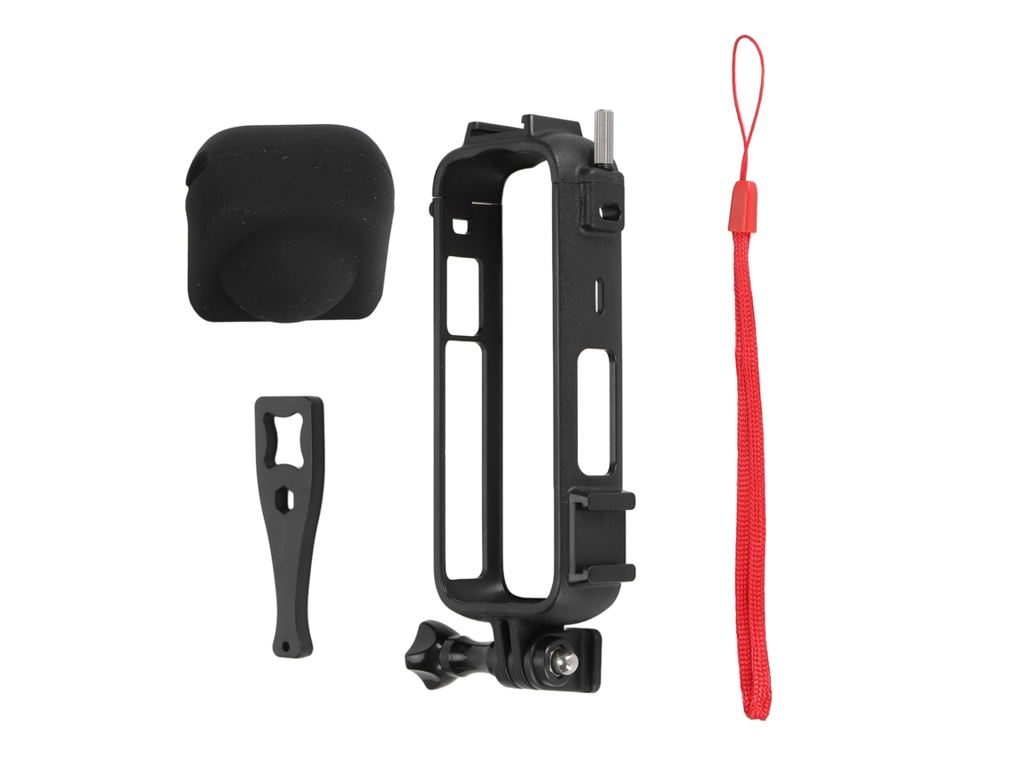 Caja De Protección Para Cámara De Acción Action Camera Housing Cage Con Tapa De Lente Para Cámara Insta360 X4