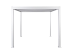 Pérgula De Jardim Fornoli Metal 296 Cm 296 Cm Branco