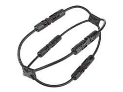 Conector Solar Paralelo Tipo X 4 Ramos 2 Unid