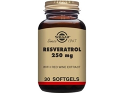 Suplemento Alimentar SOLGAR Resveratrol Com Extrato De Vinho Tinto (30 cápsulas de 250mg)