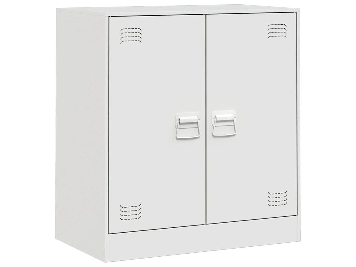 Sideboard, Sideboards Vidaxl Branco Aço (n/a)