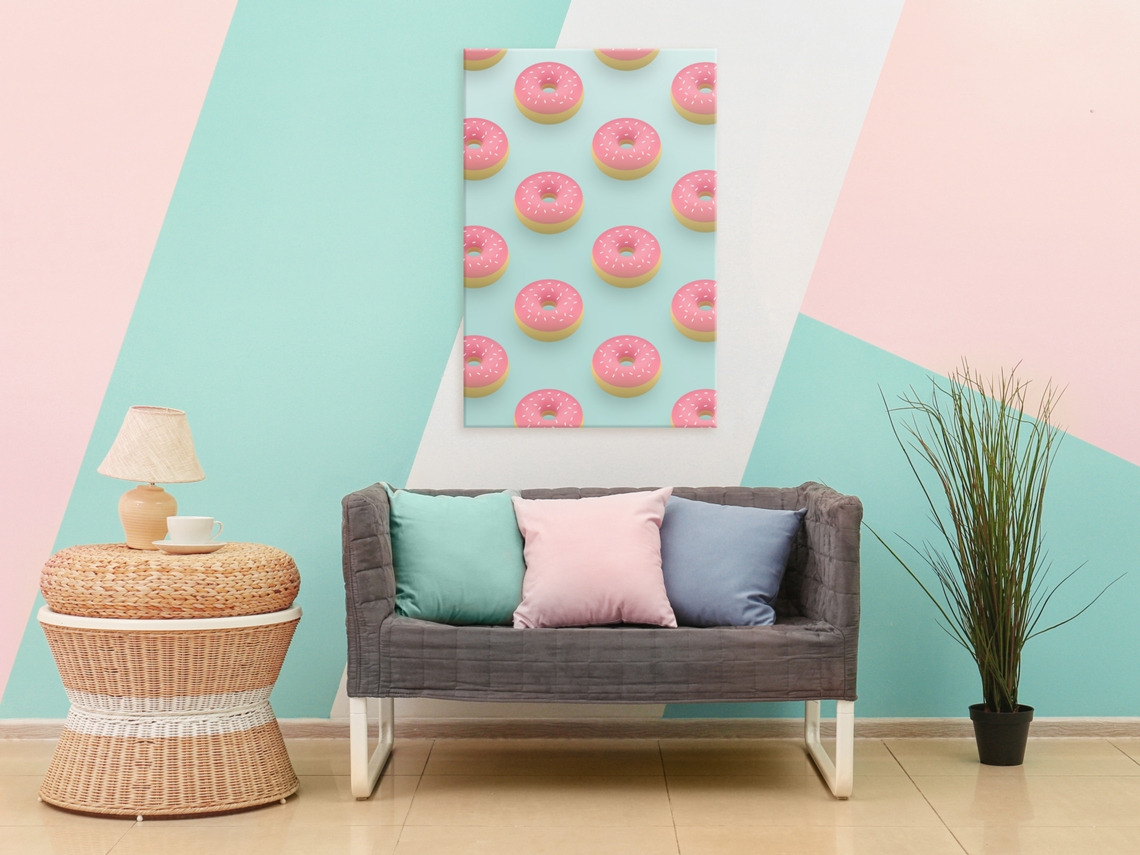 Quadro ARTGEIST Pastel Donuts (1 Part) Vertical (80x120)