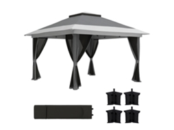 Gazebo 3,6x3,6 M Upf50+ DECORALAR TECH