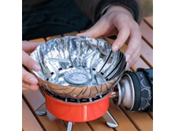Estufa De Gás Portátil Outdoor Com Ignição Elétrica Plegável Potência Ajustável Para Camping E Trekking